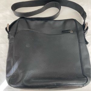 PRADA Leather Messenger Bag